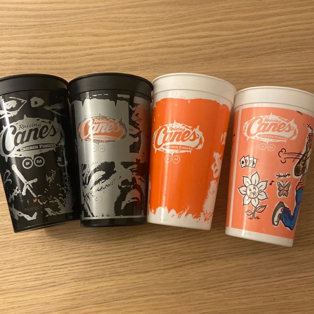 raising cane’s Post Malone cup set